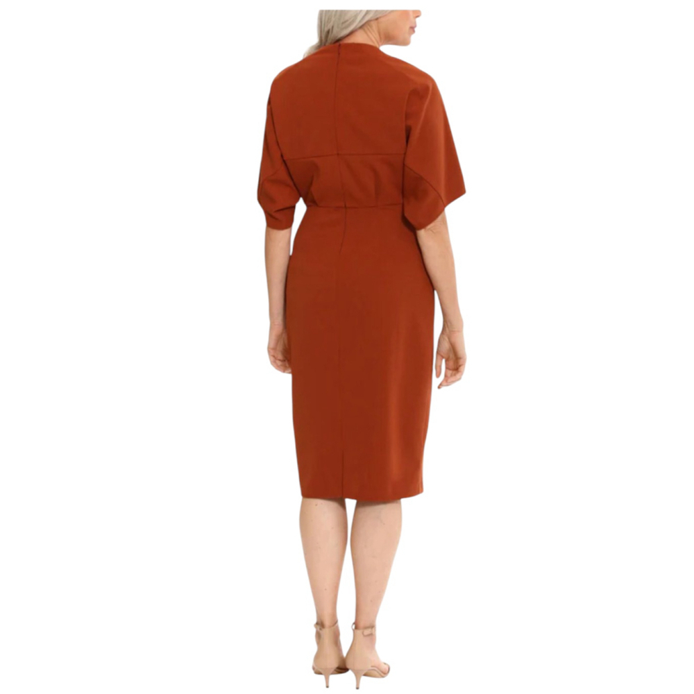 Women's Clover and Sloane Rust Dress Size 10. NWT - Picture 2 of 6
